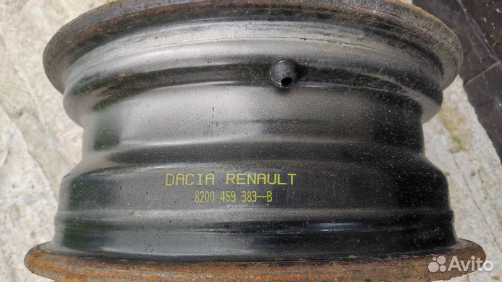Литые диски r14 на renault