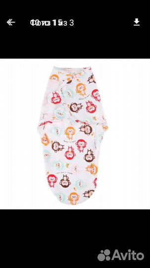 2 пеленки для новорожденных