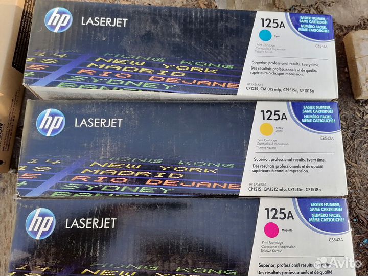 Картридж лазерный HP 125A