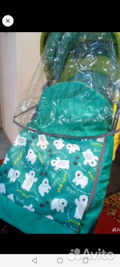 Коляска санки