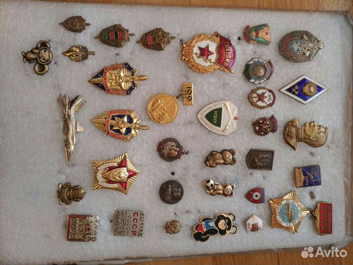 Значки тяжелые СССР