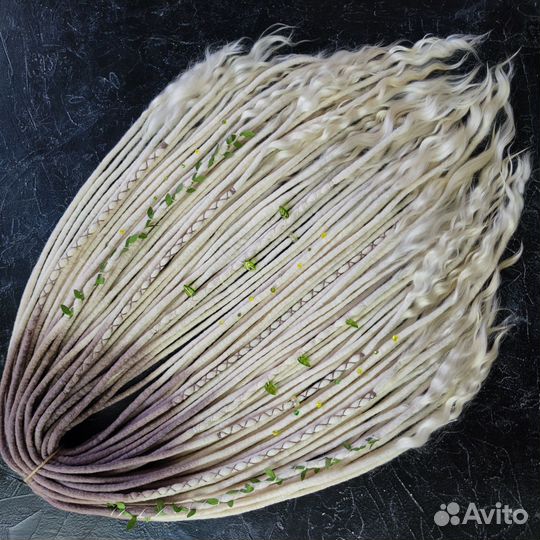 Де дреды войлочные с козой