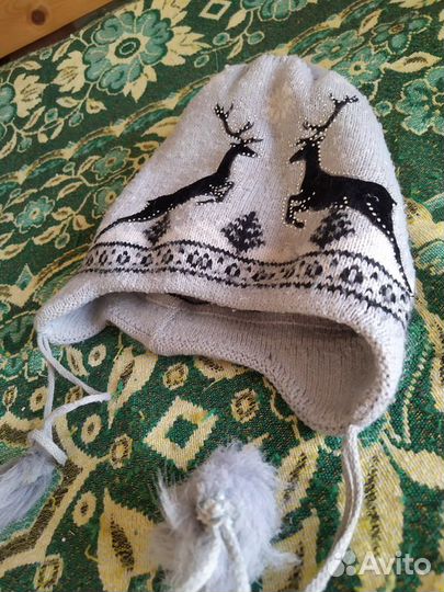 Теплые зимние шапки для девочки