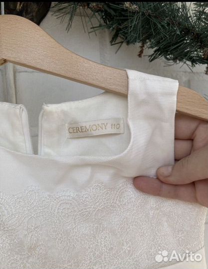 Нарядное платье для девочки 110