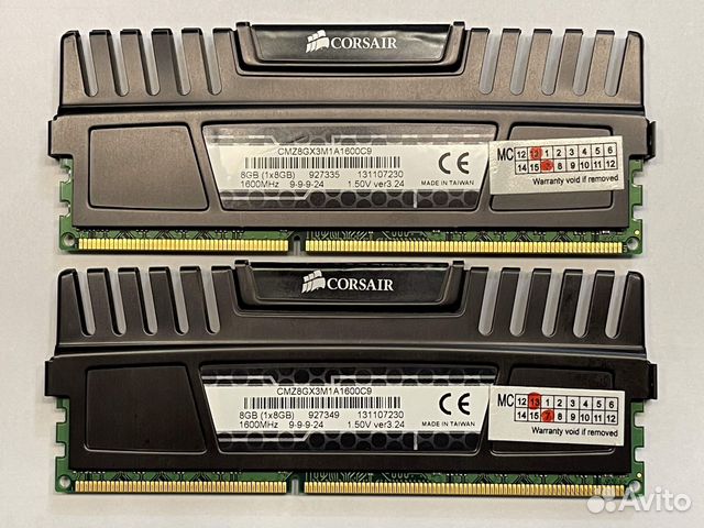 Системная память corsair vengeance DDR3