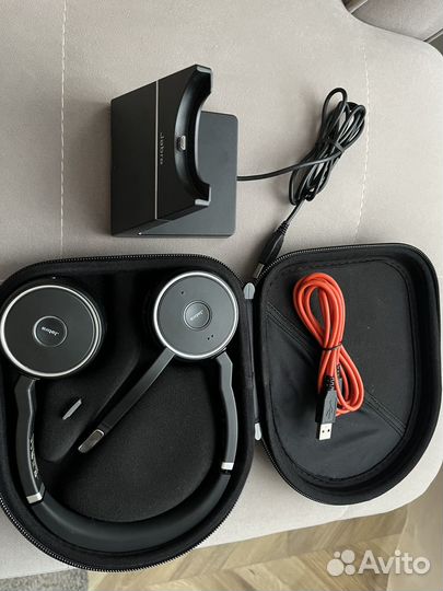 Гарнитура Jabra evolve 75 + станция (новые)
