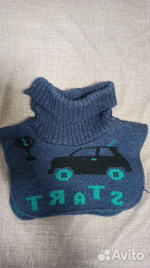 Манишка, снуд, шарф