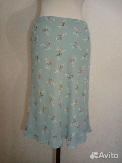 Лёгкая юбка с цветочным принтом 46 Marks& Spencer