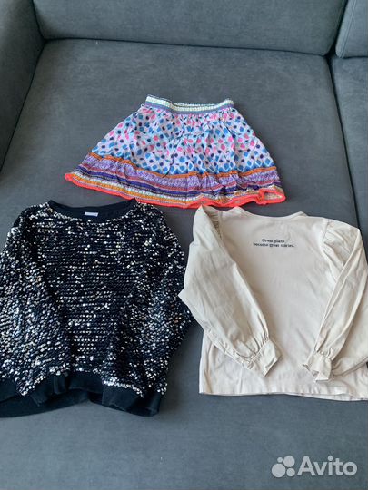 Вещи для девочки zara 140