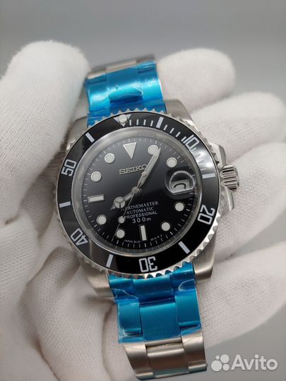 Seiko Submariner Black, 40 мм., новые, в наличии