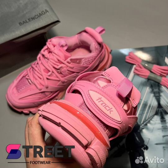 Balenciaga Track Trainers Pink