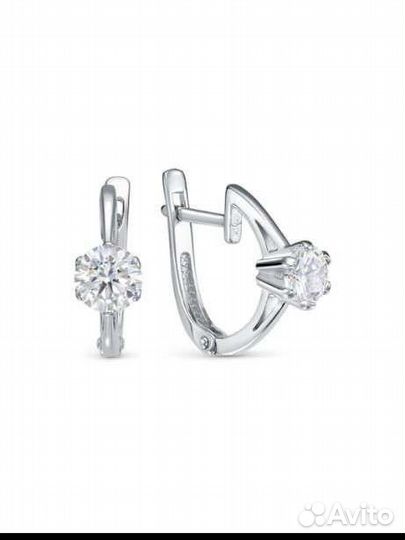 Серебряные серьги в ассортименте