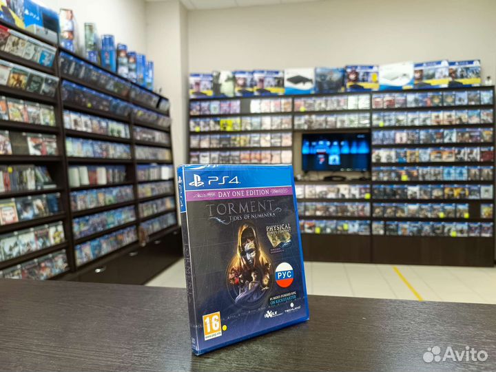 Torment Tides Of Numenera Ps4 (новый диск)