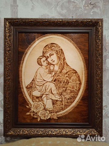 Икона Богородицы с младенцем на руках