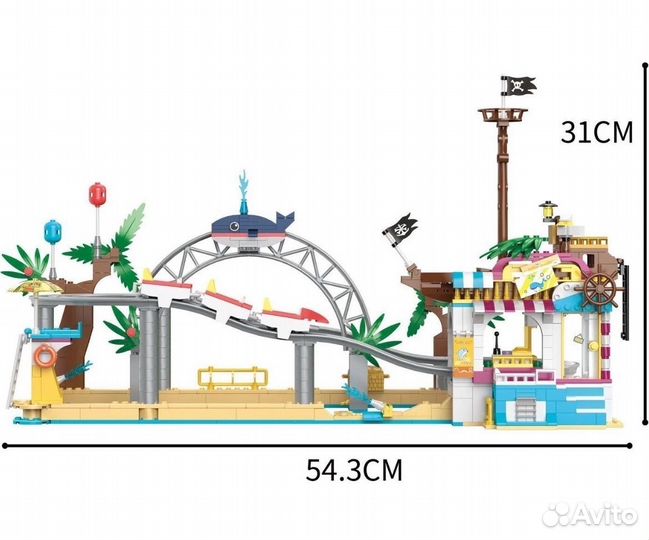 Конструктор lego новый 3 набора