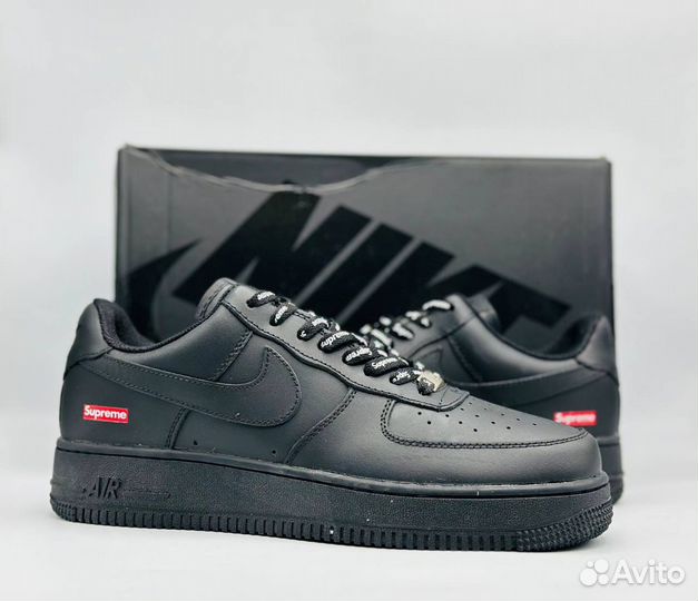 Кроссовки Nike Air Force 1 box x Supreme