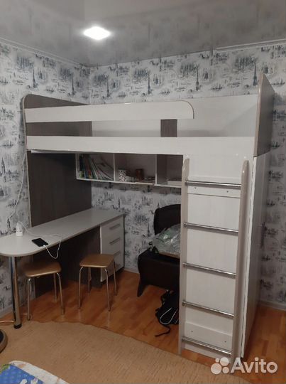 Детская кровать чердак