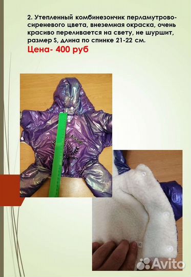 Одежда для щенка или маленькой собачки