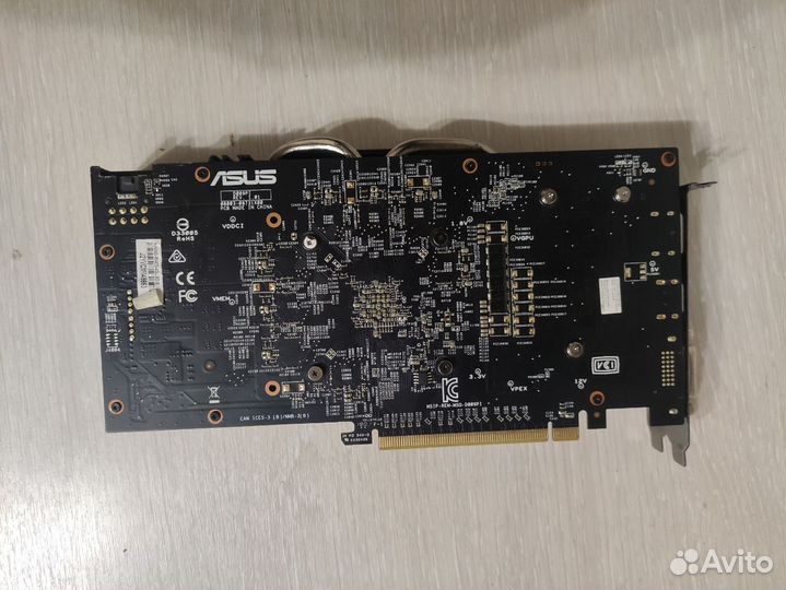 Видеокарта Rx 470 4gb Asus mining edition
