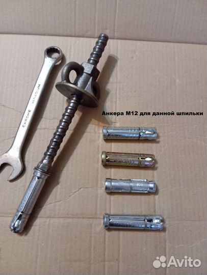 Анкерное крепление установки алмазного бурения