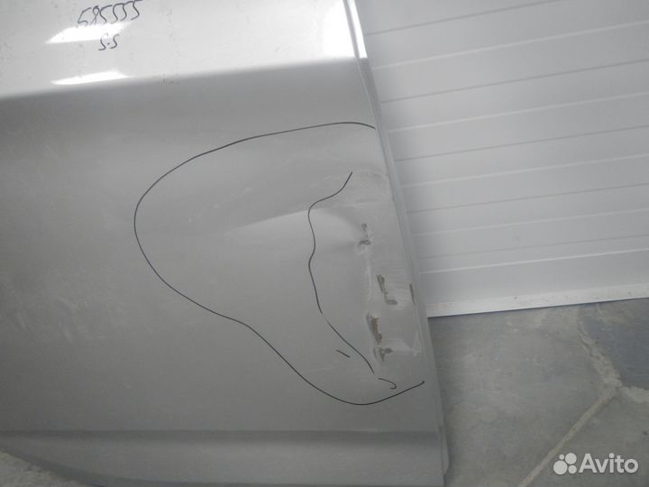 Дверь задняя правая Hyundai Solaris