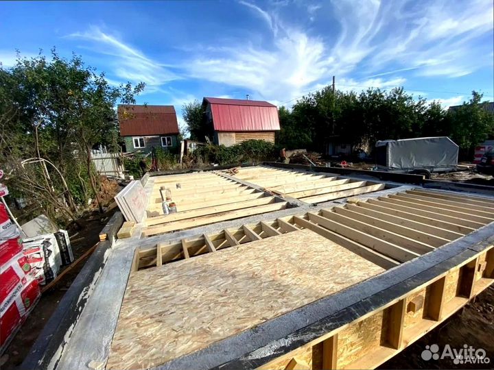 Дом на заказ фахверковый каркас