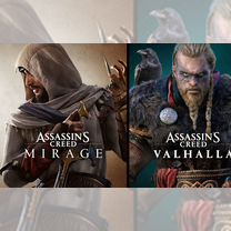 Assassins Creed Mirage и Valhalla PS4 & PS5