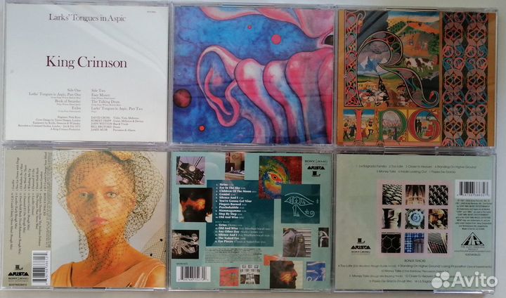 The Alan Parsons Project, King Crimson, сд диски