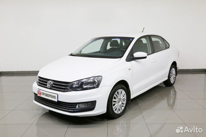 Volkswagen Polo 1.6 AT, 2017, 72 044 км