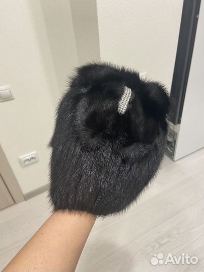 Шапка норковая женская