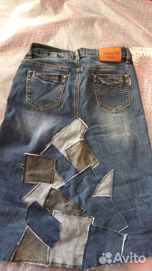 Юбка джинсовая