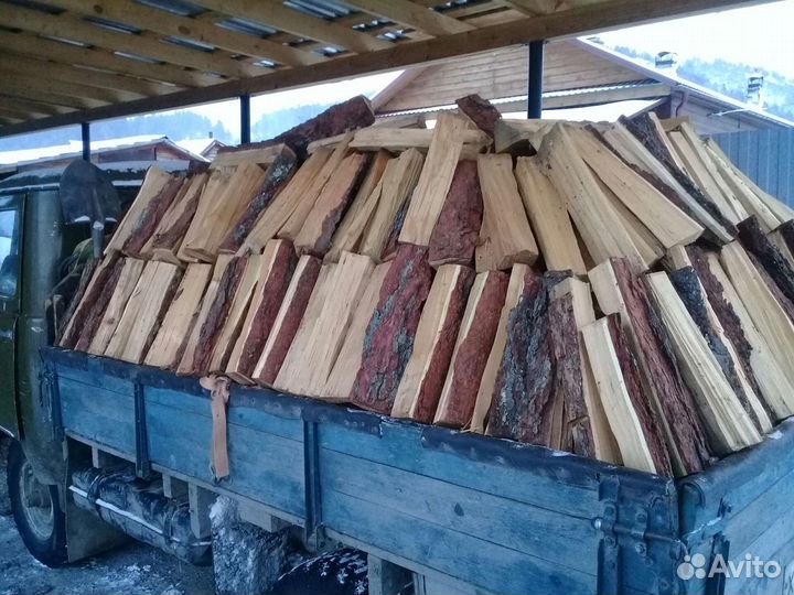 Дрова березовые колотые