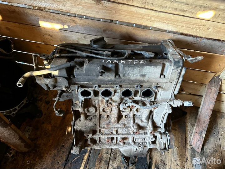 Двигатель Hyundai Elantra XD 1.6 G4ED 2004