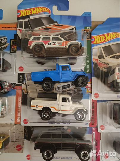 Hot wheels джипы пикапы