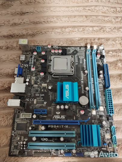 Материнская плата 775