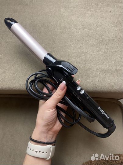 Плойка BaByliss C325E, black/pink