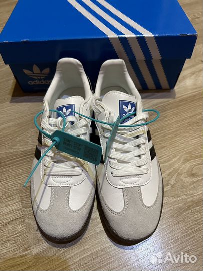 Кроссовки adidas samba og белые 7uk оригинал