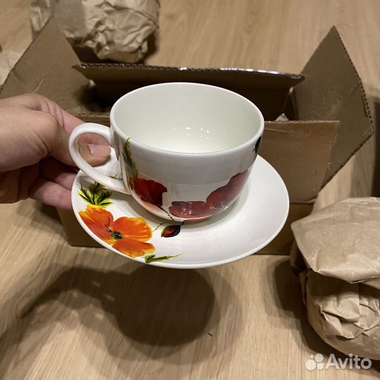 Чашка с блюдцем