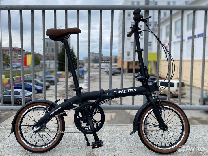 Складной велосипед Timetry на планетарной втулке