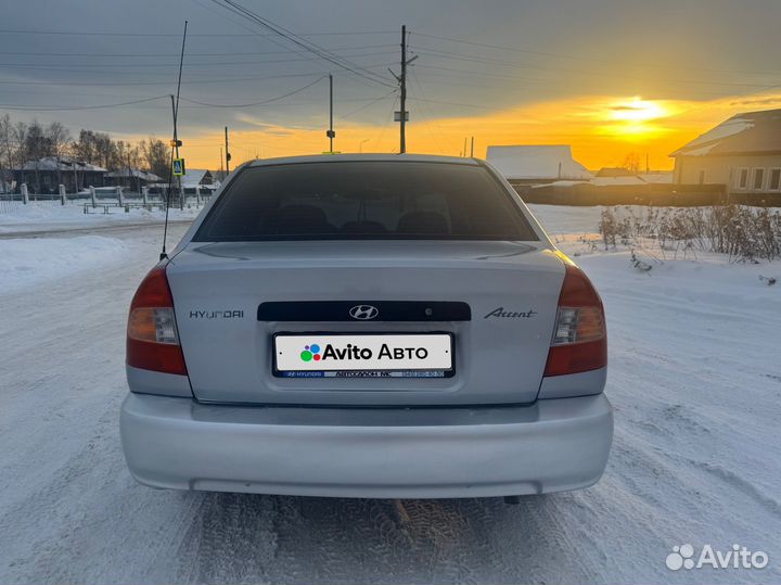 Hyundai Accent 1.5 МТ, 2007, 180 000 км