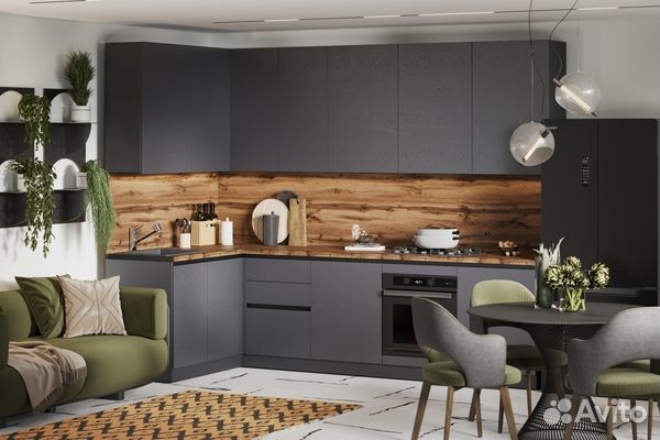 Кухонный гарнитур угловой новый