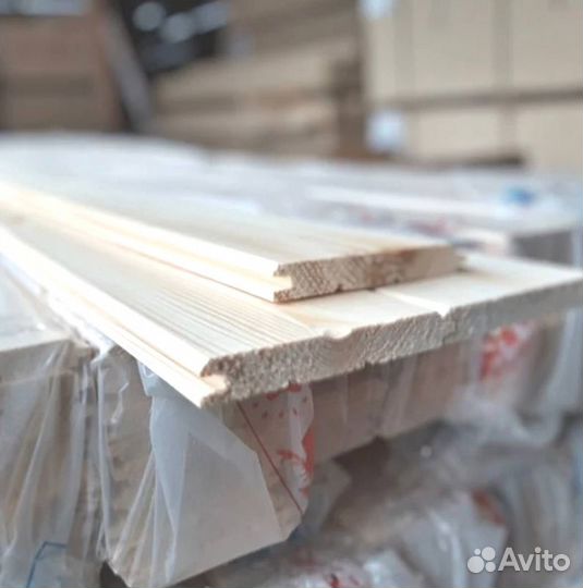 Вагонка евро 12,5х96мм, 2,1м, хвоя