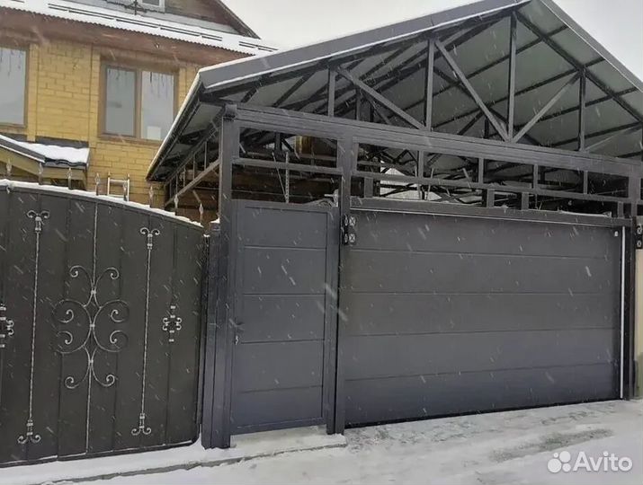 Секционные ворота алютех в наличии