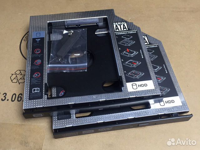 Салазки, переходник DVD-HDD в ноутбук 9,5 или 12,7 купить в ...