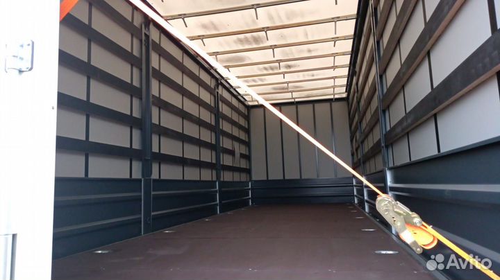 Тентованный грузовик 57 м³ Автомеханический завод на Foton M 18, 2024