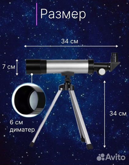 Телескоп f36050m