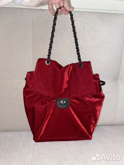 Рюкзак красный Италия