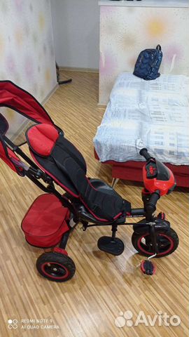 Детский велосипед бу с родительской ручкой