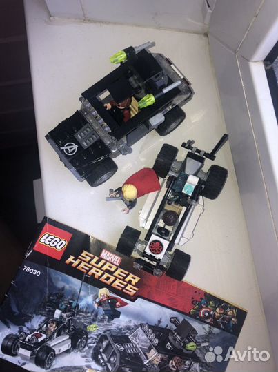 Lego Marvel 76030 Поединок мстителей и гидры
