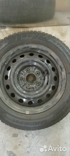 Колеса зимние в сборе KIA/huyndai R16 5*114.3